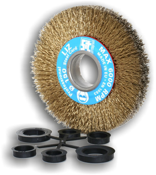 Wheel Brushes in Liz Iron Cord Series 3-4000 (D 12